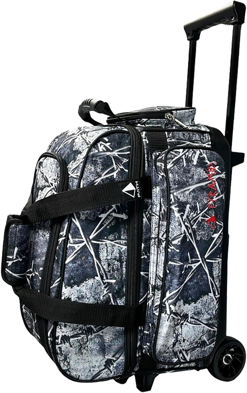 Pyramid Deluxe Double Roller Bowling Bag with Shoe Compartment
