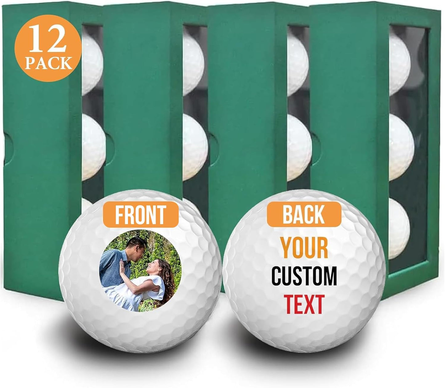 Personalized Golf Balls for Men - Custom Gifts for Golfers