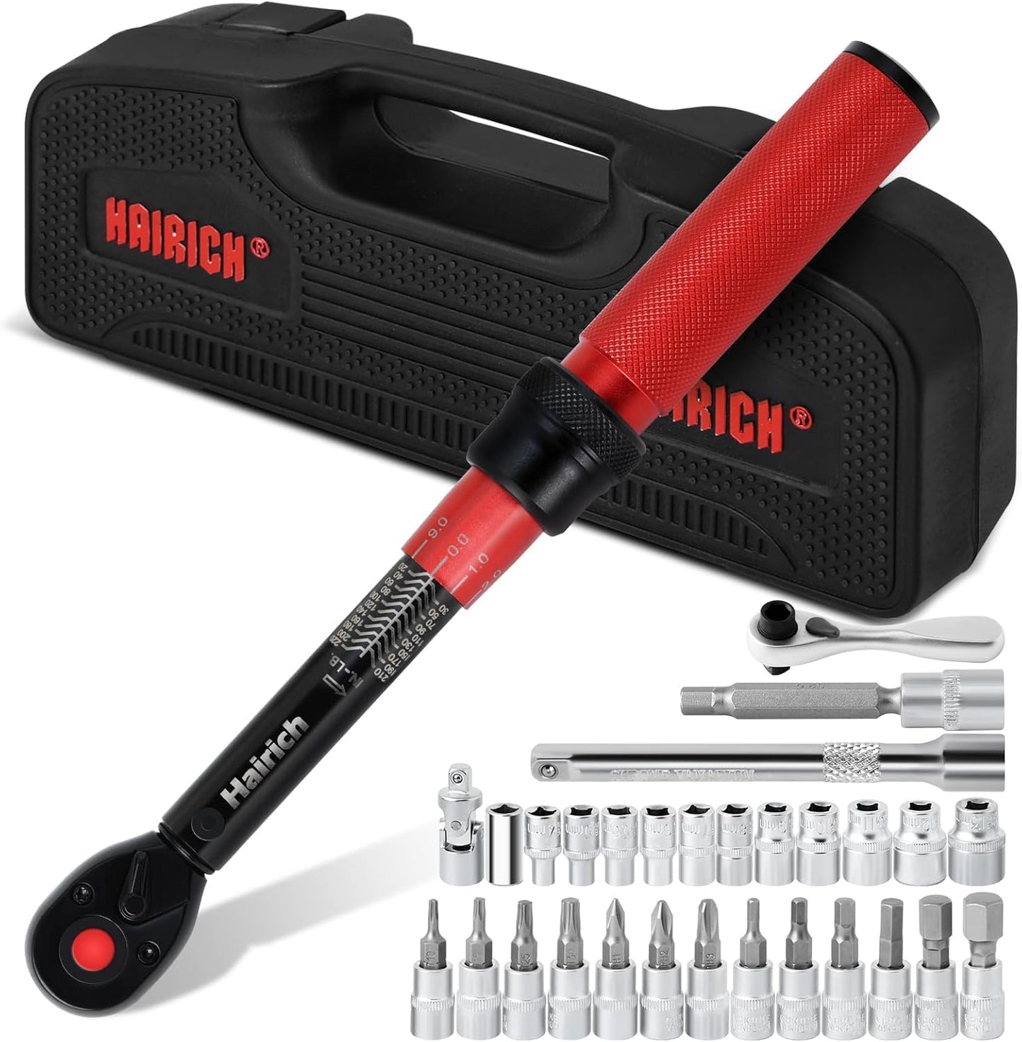 Torque Wrench Bicycle Set with 30PCS Tools for Precision Work