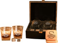 Premium Whiskey Glasses Set by TRENDSHOPIC for Connoisseurs