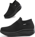 Oude Platform Loafers for Women Comfortable Walking Shoes
