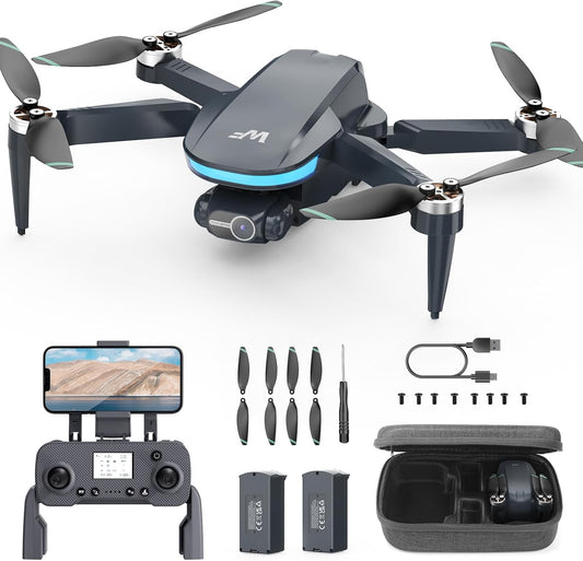 Premium 4K Camera Drone with GPS & EIS - 44min Flight Time!