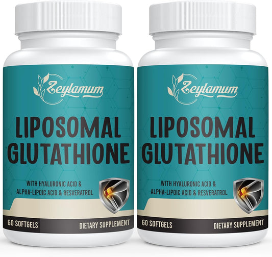 2400 MG Liposomal Glutathione Softgels for Maximum Absorption