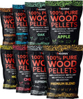 Kona Wood Pellets All Variety Pack - 8 lbs Premium Smoking Pellets