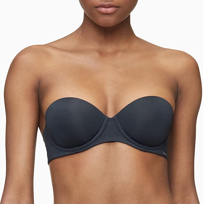 Calvin Klein Women's Perfectly Fit Strapless Push-Up Bra 34B