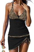Sexy Tankini Swimsuits with Skirt 2 Piece Swimwear - Flowy Ruffle