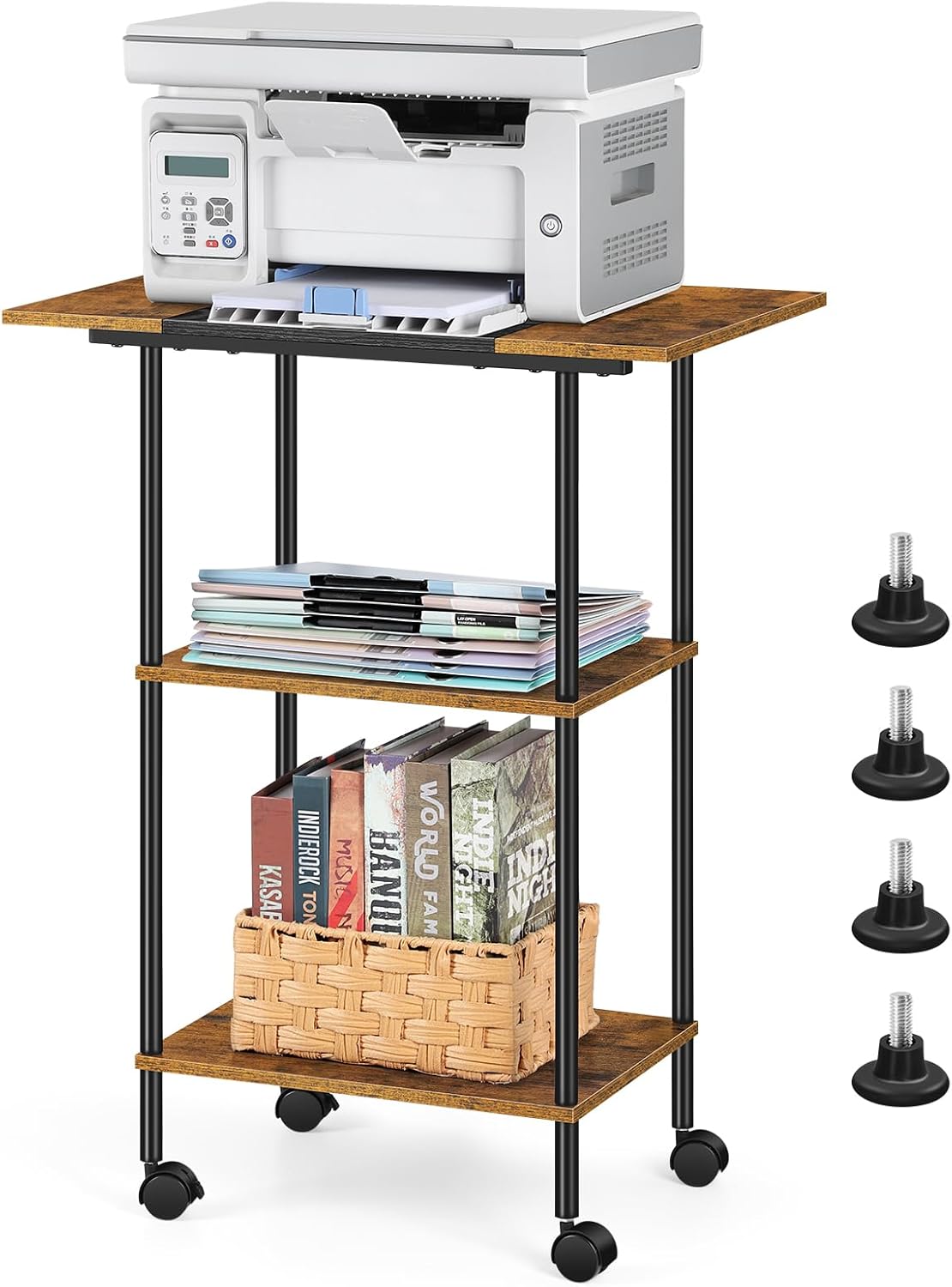 3 Tier Printer Stand - Organize Your Office!