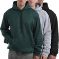 3 Pack Men's Lightweight Fleece Pullover Hoodie for Men - Comfortable