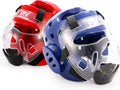 FIVING Karate Headgear with Removable Face Shield - Lightweight