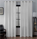 Exclusive Home Loha Linen Curtains - 54x108 - Winter White