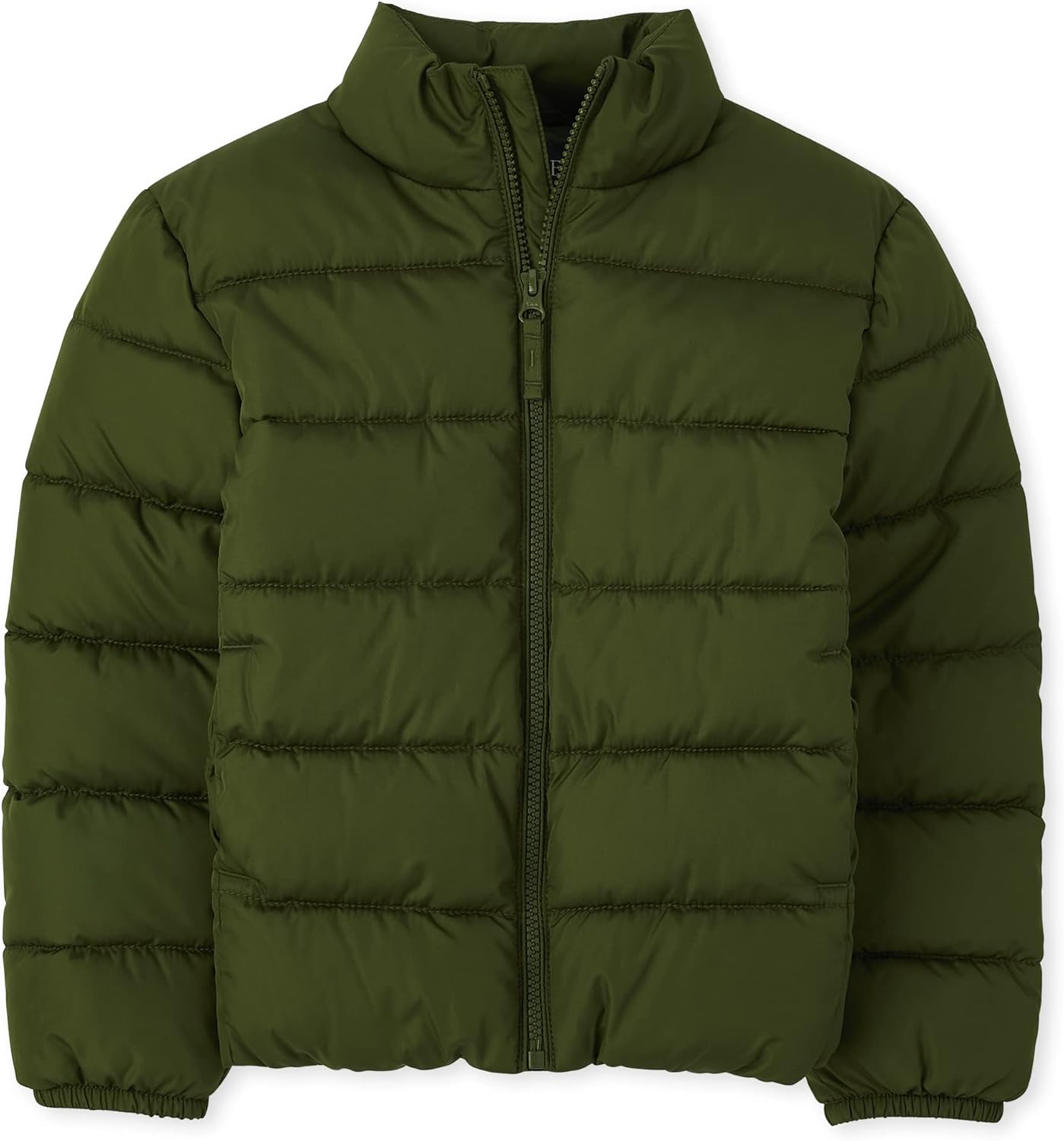 Boys Medium Weight Puffer Jacket - Wind and Water-resistant