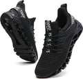 Men's Non Slip Running Shoes - Breathable Mesh Athletic Sneakers