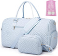 Duffle Bag for Travel with Shoe Compartment and Toiletry Bag