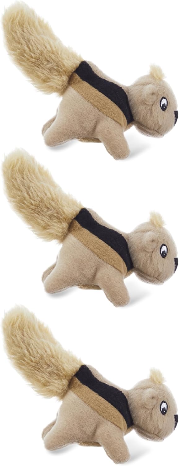 Outward Hound Squeakin' Squirrels - 3 Pack Fun! 