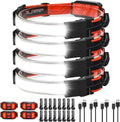 LED Headlamp Flashlight 4Packs 1000lumens 230 Broadbeam - Rechargeable