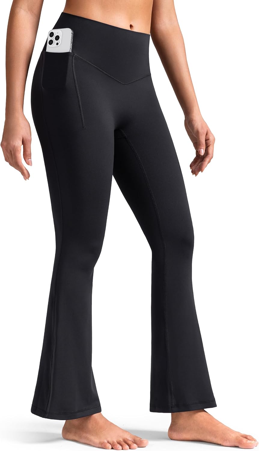 Colorfulkoala Dreamlux No Front Seam Mini Flare Leggings Review