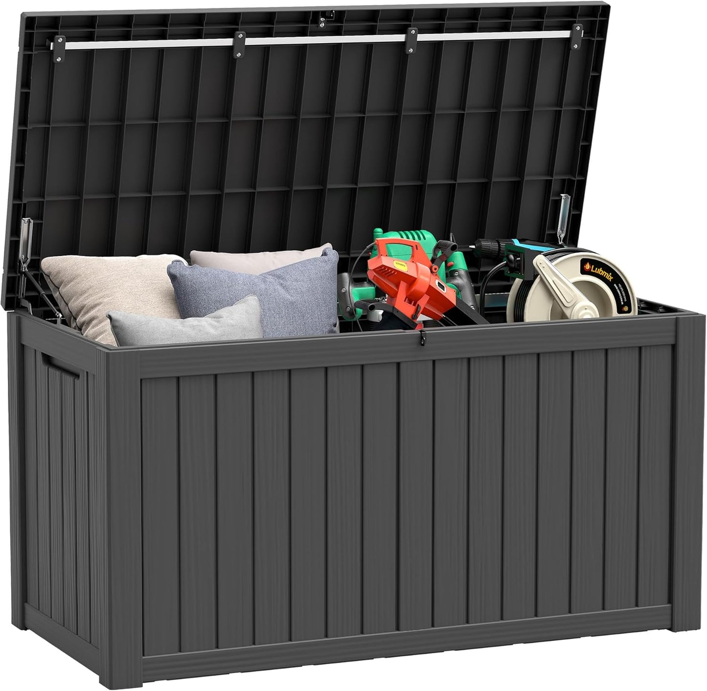 KAMABOKO Outdoor Storage Box: 150 Gallon Waterproof Deck Box