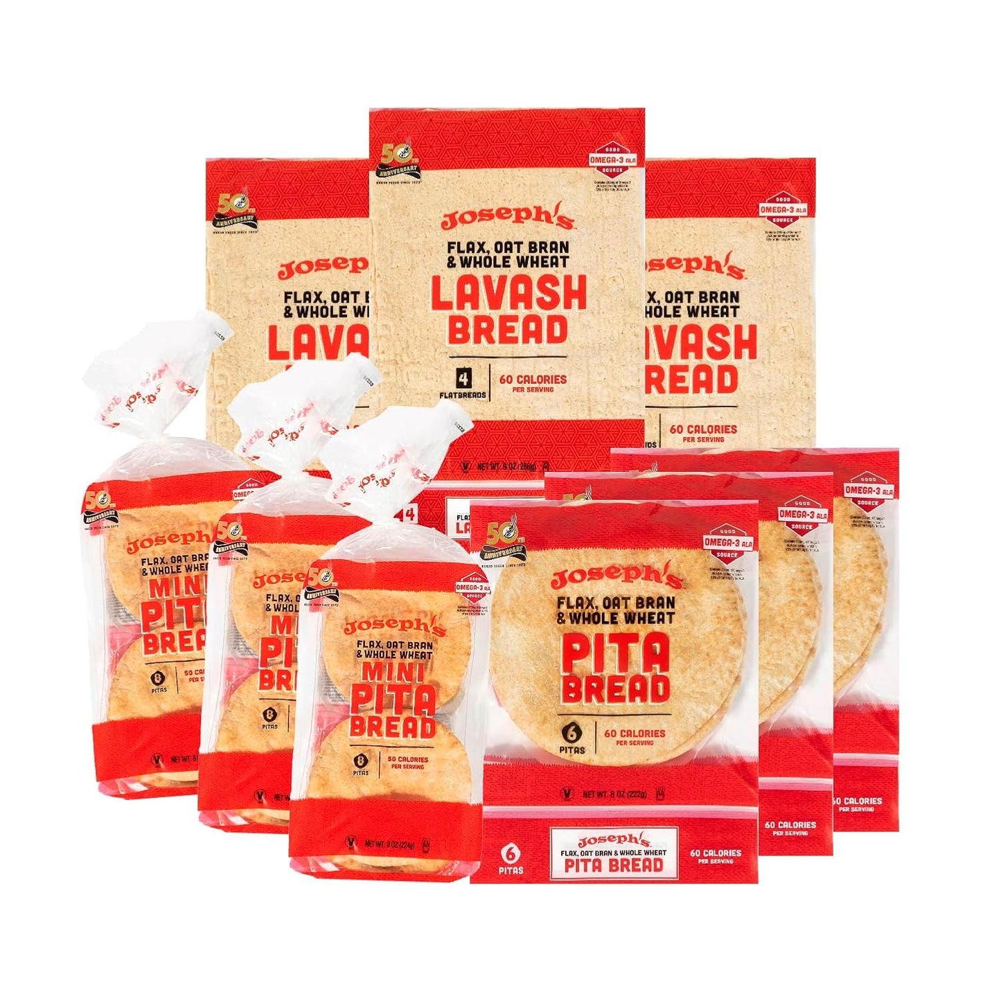 Joseph's Low Carb Pita Bread Combo Value Pack Review