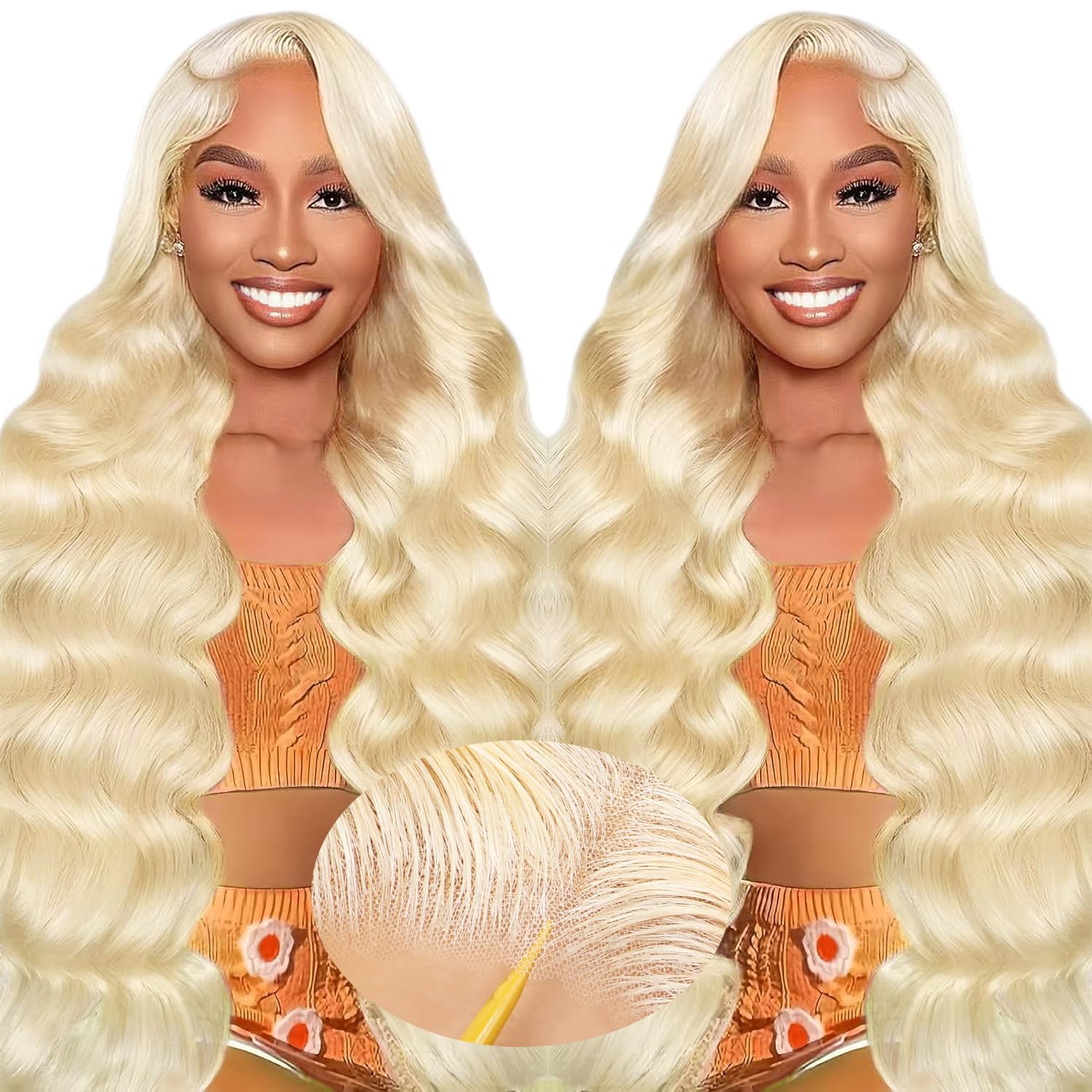 30 Inch 613 Lace Front Wig Human Hair for Effortless Style