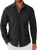 COOFANDY Men's Long Sleeve Casual Button Down Shirt - Versatile Style