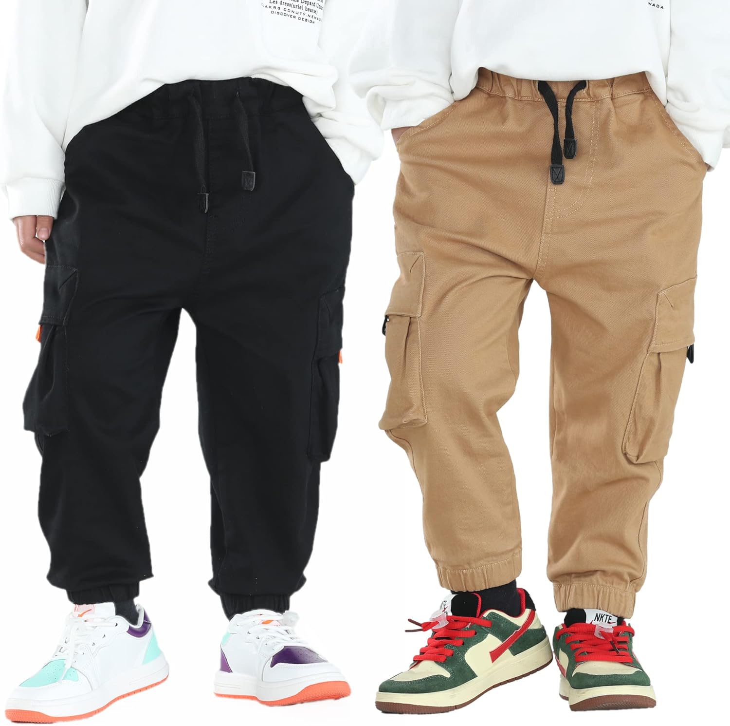 MINI PANDA Toddler Pants for Boys and Girls - Comfortable Fit