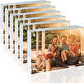 Egofine 4x6 Acrylic Frames 6 Pack - Double-Sided Floating Display