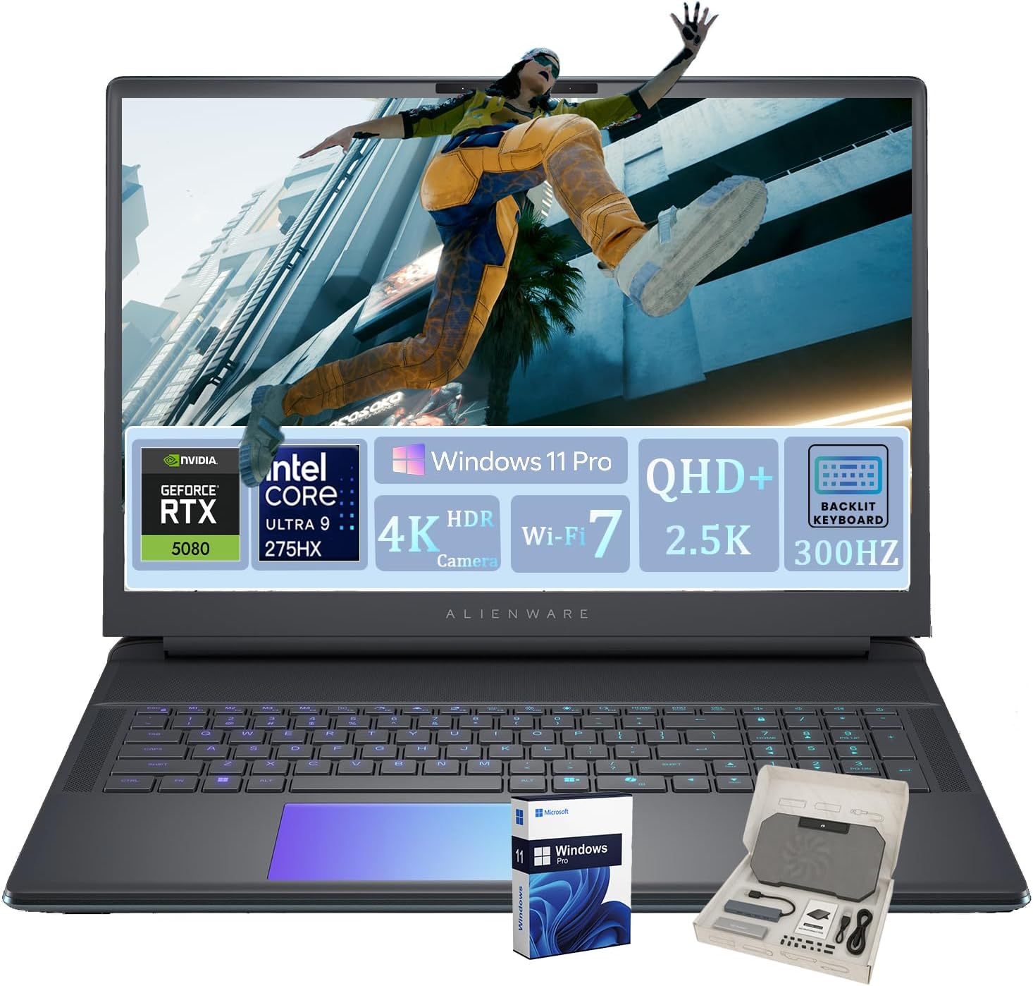 Alienware 18 Area-51 Gaming Laptop with GeForce RTX 5080