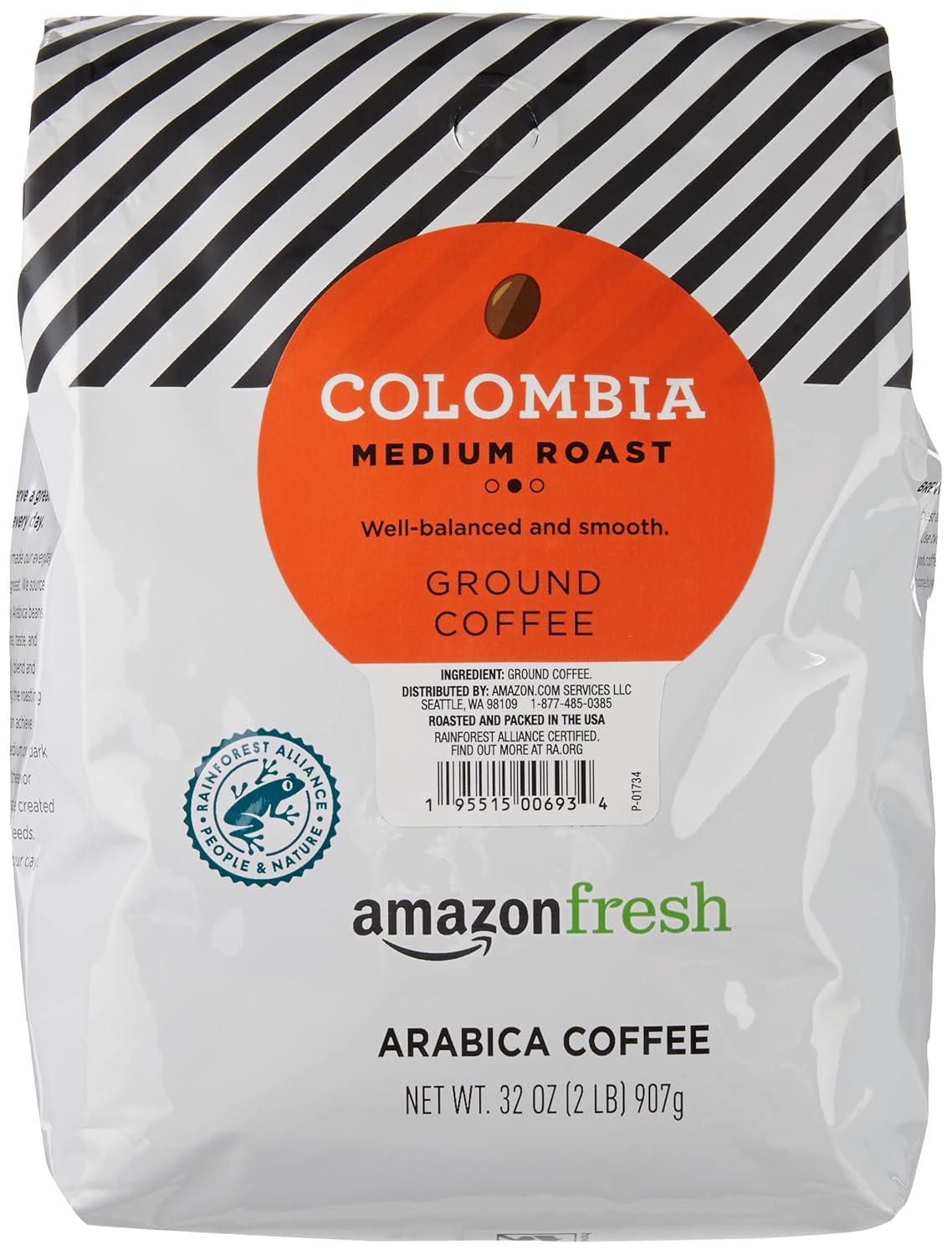 Rich Flavors!  Fresh Colombia Coffee, 32 Oz
