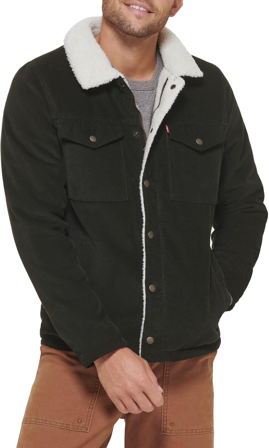 Levi's Men's Corduroy Sherpa Lined Trucker Jacket Review