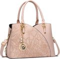 KKXIU Women's Fashion Handbag with Triple Compartments for Style