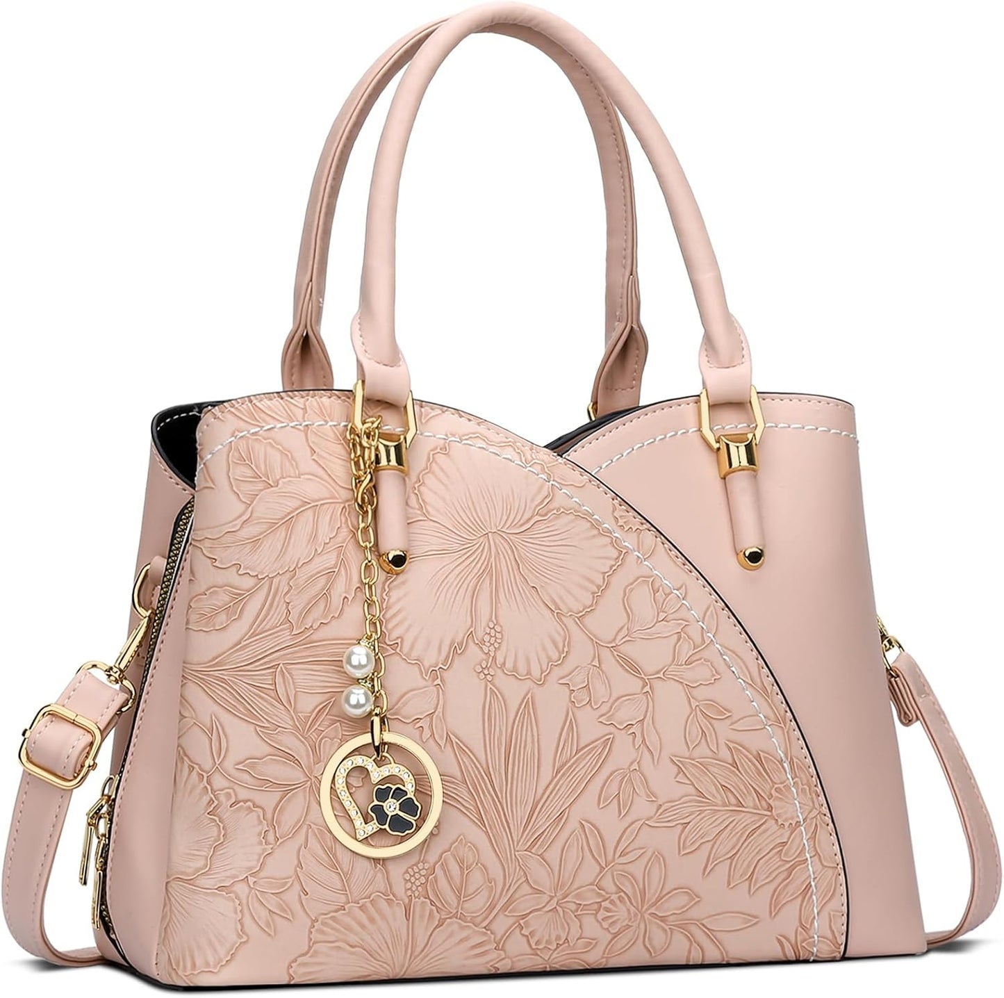 KKXIU Triple Compartments Handbags for Women Fashion Style