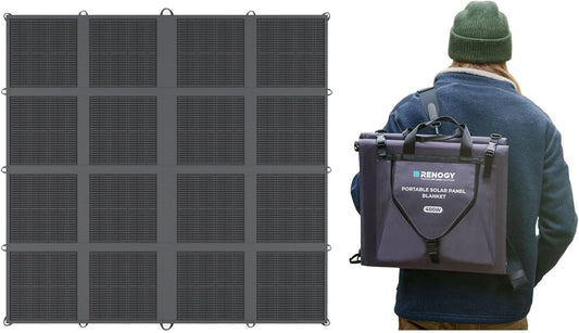 400W Portable Solar Panel for Camping and Off Grid Use