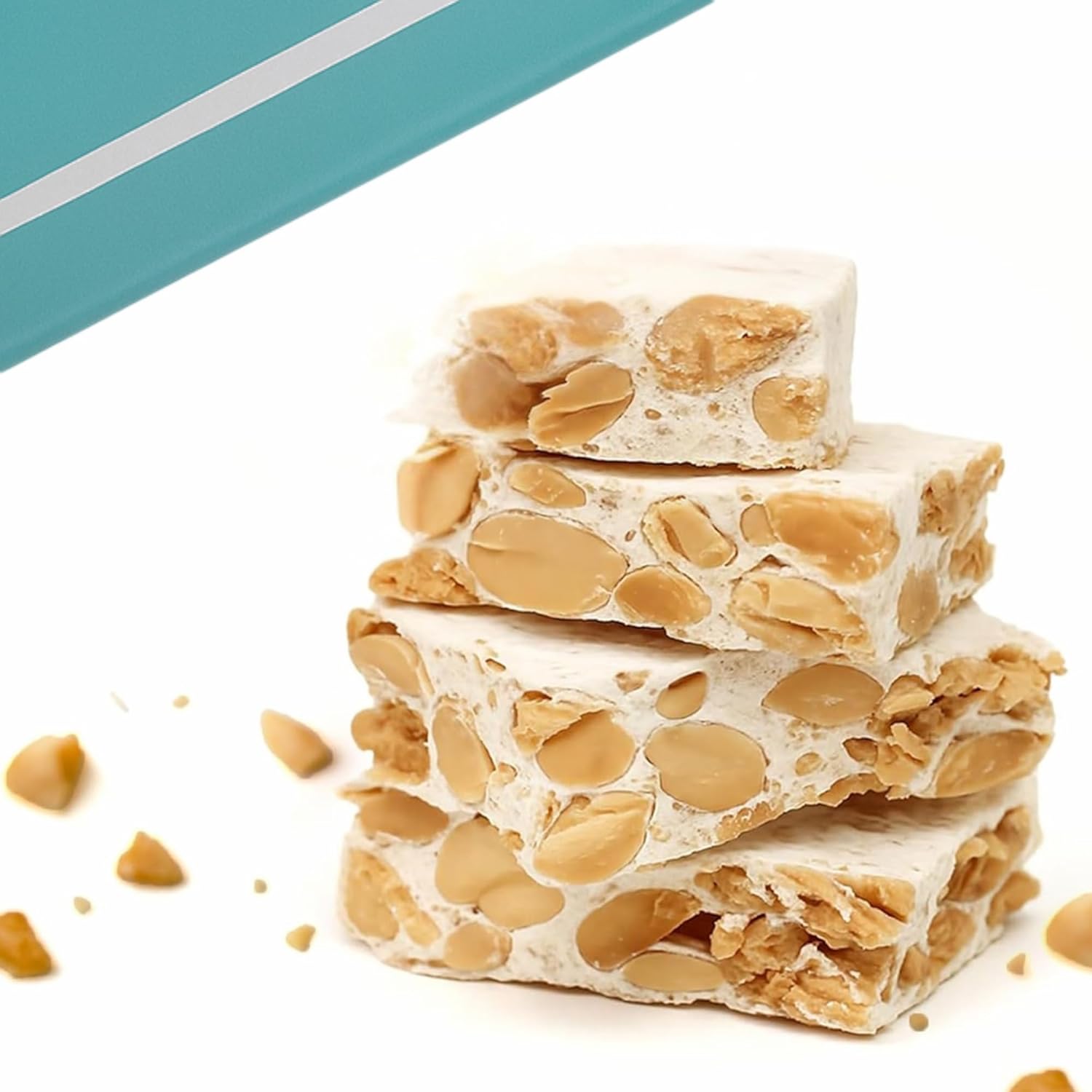Sugar Free Almond Soft Nougat Brittle - Premium Italian Treat
