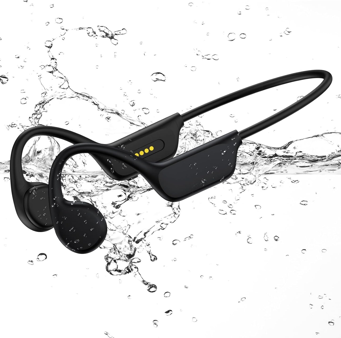 Bone Conduction Swimming Headphones for Underwater Music Enjoyment