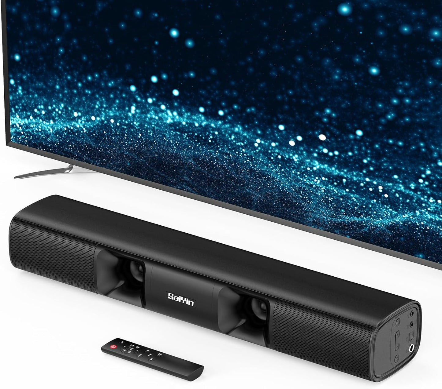 Immersive TV Sound: Saiyin 50W Sound Bar