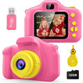 Desuccus Kids Camera for Girls 3-12 - Rechargeable 1080P Toy Camera