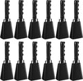 Cow Bell 9ft 12 Pcs Large Hand Cowbells for Sporting Events - Loud