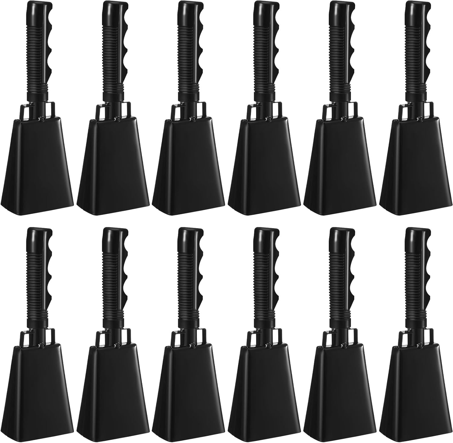 Pelopy 12 Pcs Large Cow Bell for Sporting Events and More