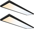 Ultralux 1x4 ft Surface Mount Ceiling Light Panel - Slim 2 Pack