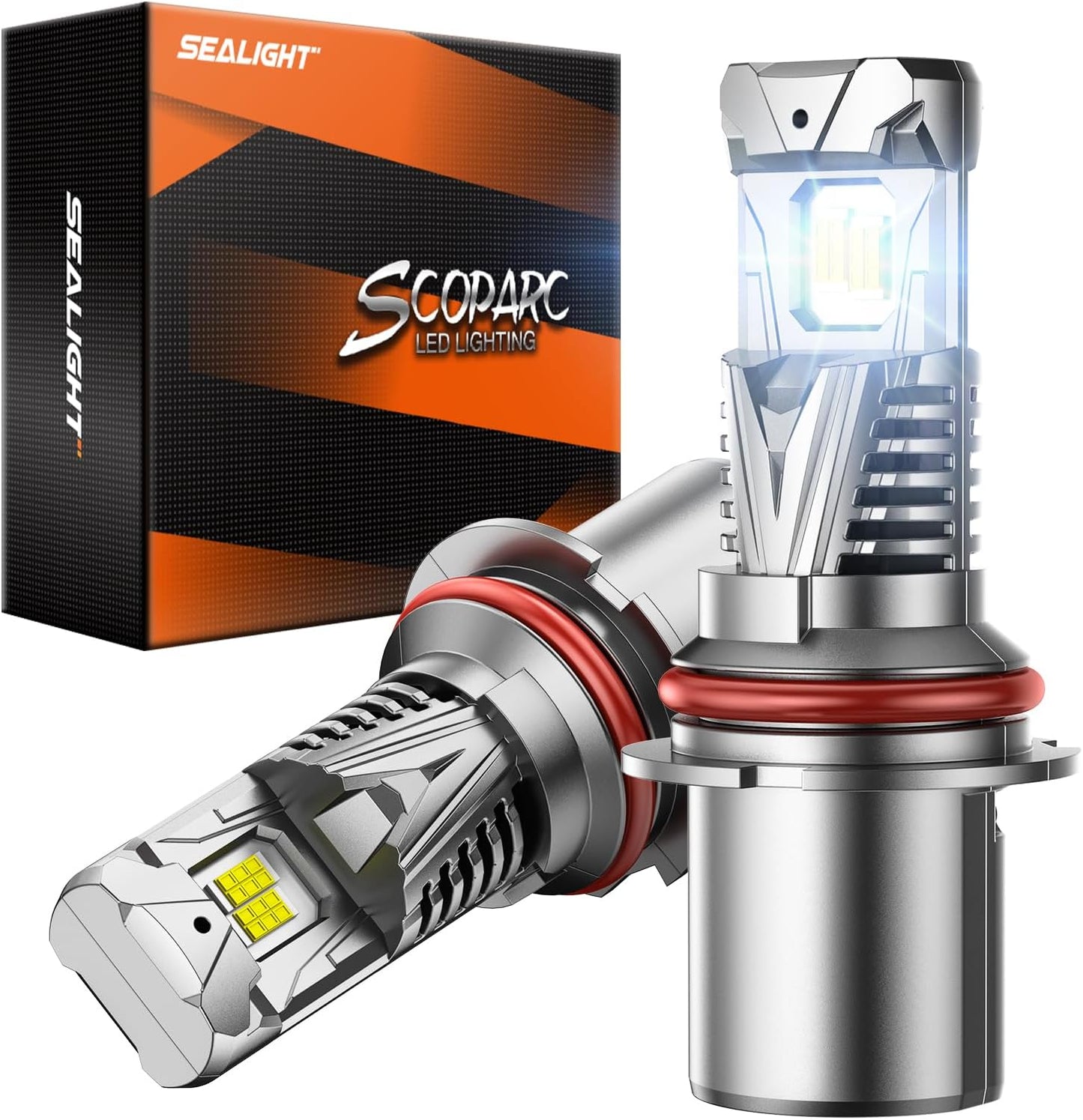SEALIGHT 9004/HB1 LED Fog Lamps - 800% Brighter, 60000LM