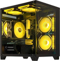 Gaming PC Desktop with AMD Ryzen 7 5700X and RTX 5060 - Smooth 1440p