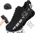 Steel Toe Shoes for Men and Women - Comfortable Work Safety Sneakers