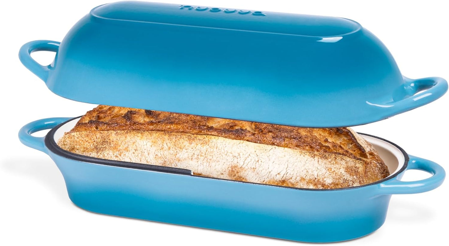 Enamelled Cast Iron Bread Loaf Pot for Perfect Sourdough Baking