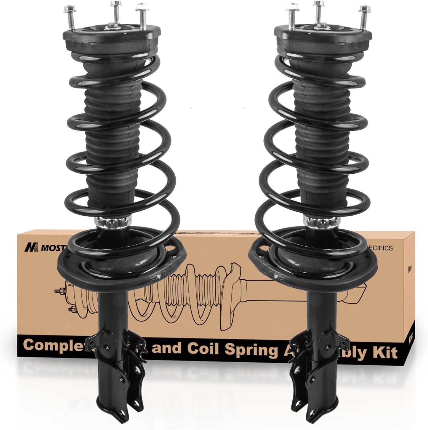 MOSTPLUS Rear Shocks Struts for 2004-2006 Toyota Camry & Solara