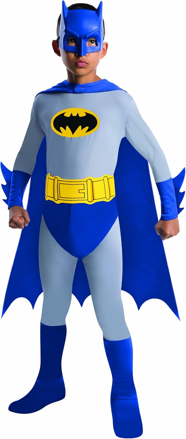 Batman The Brave and The Bold Costume with Mask and Cape for Kids
