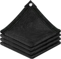 90% Sunblock Shade Cloth Net Black Resistant - 6x20 ft Garden Shade