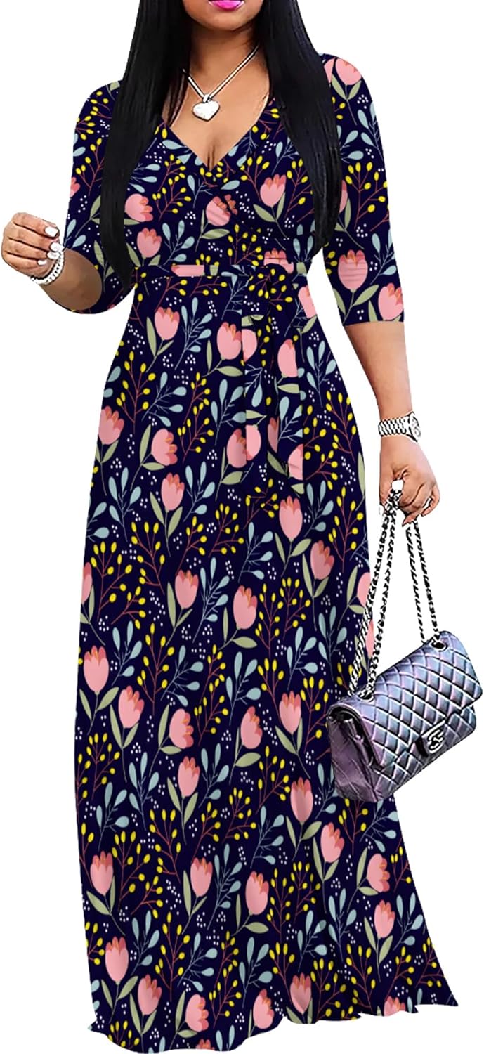 PinkPatty Women's Plus Size Maxi Dresses for Every Occasion