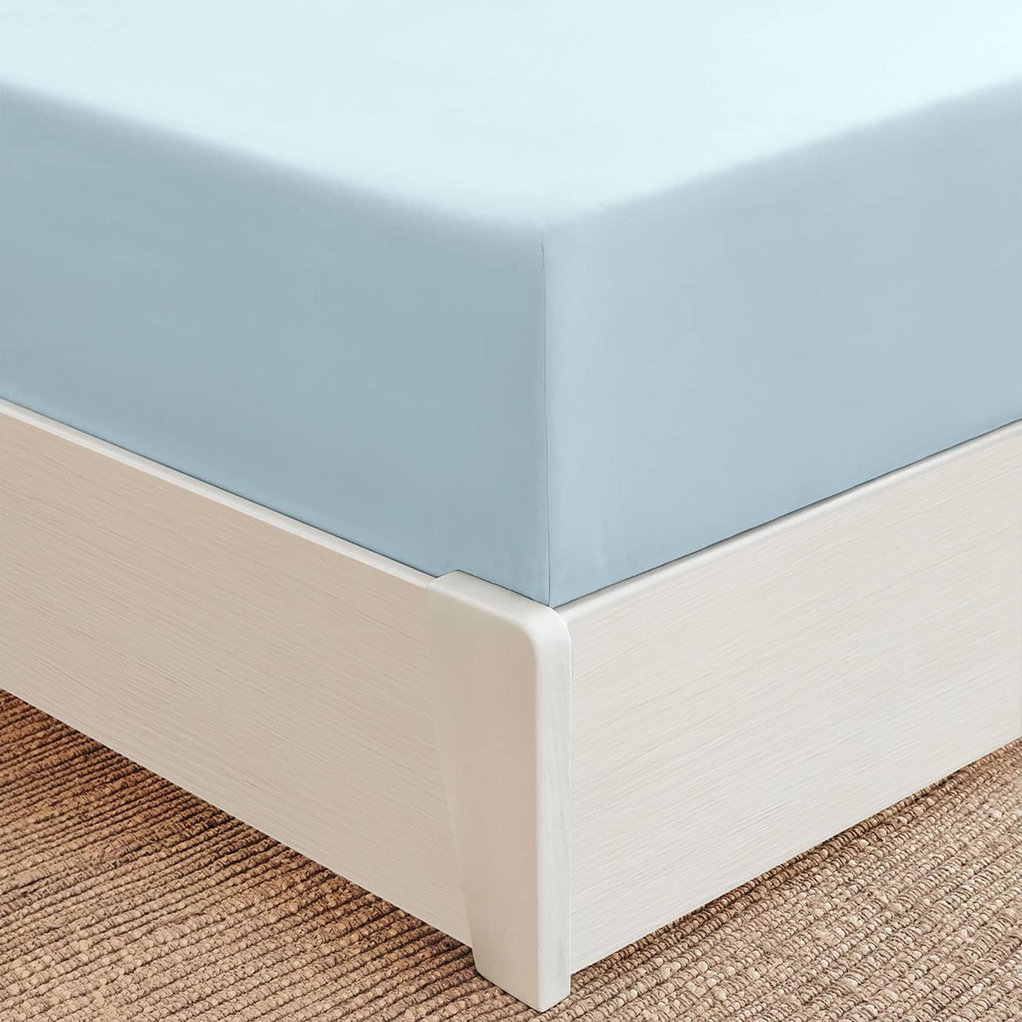 Mellanni Extra Deep Pocket Cal King Fitted Sheet - Soft & Cooling