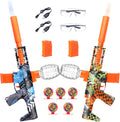 2 Pack Gel Splatter Blasters Full Auto Electric Splatter Ball Toy