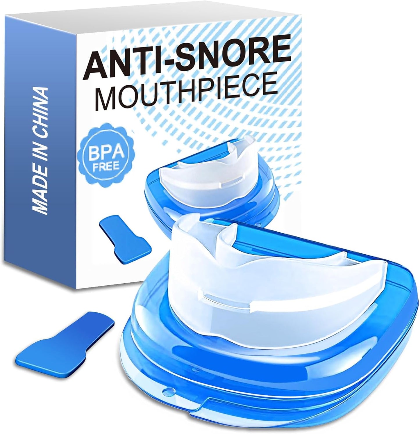 Anti Snoring Device for Comfortable Sleep - Adjustable Mouthpiece
